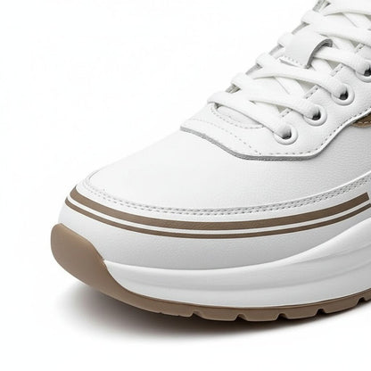 Mason Stripe Leather Sneakers