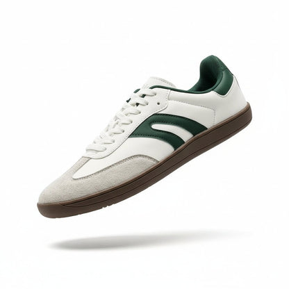 Mason Striped Leather Sneakers