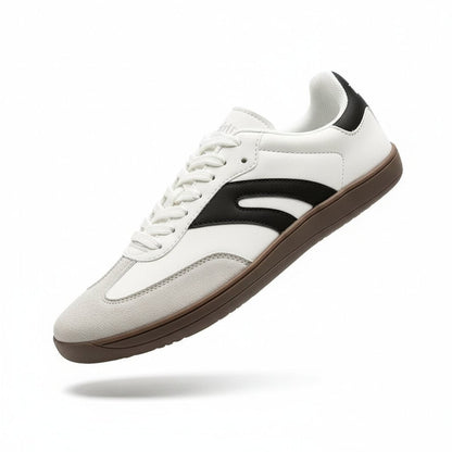 Mason Striped Leather Sneakers