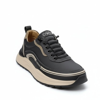 Mason Stripe Leather Sneakers