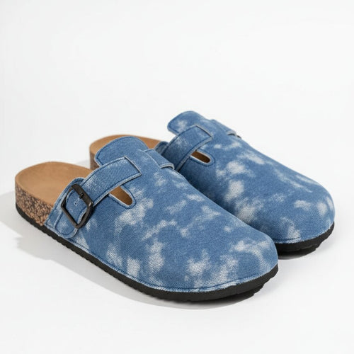 Hayes Bleached Canvas Clogs