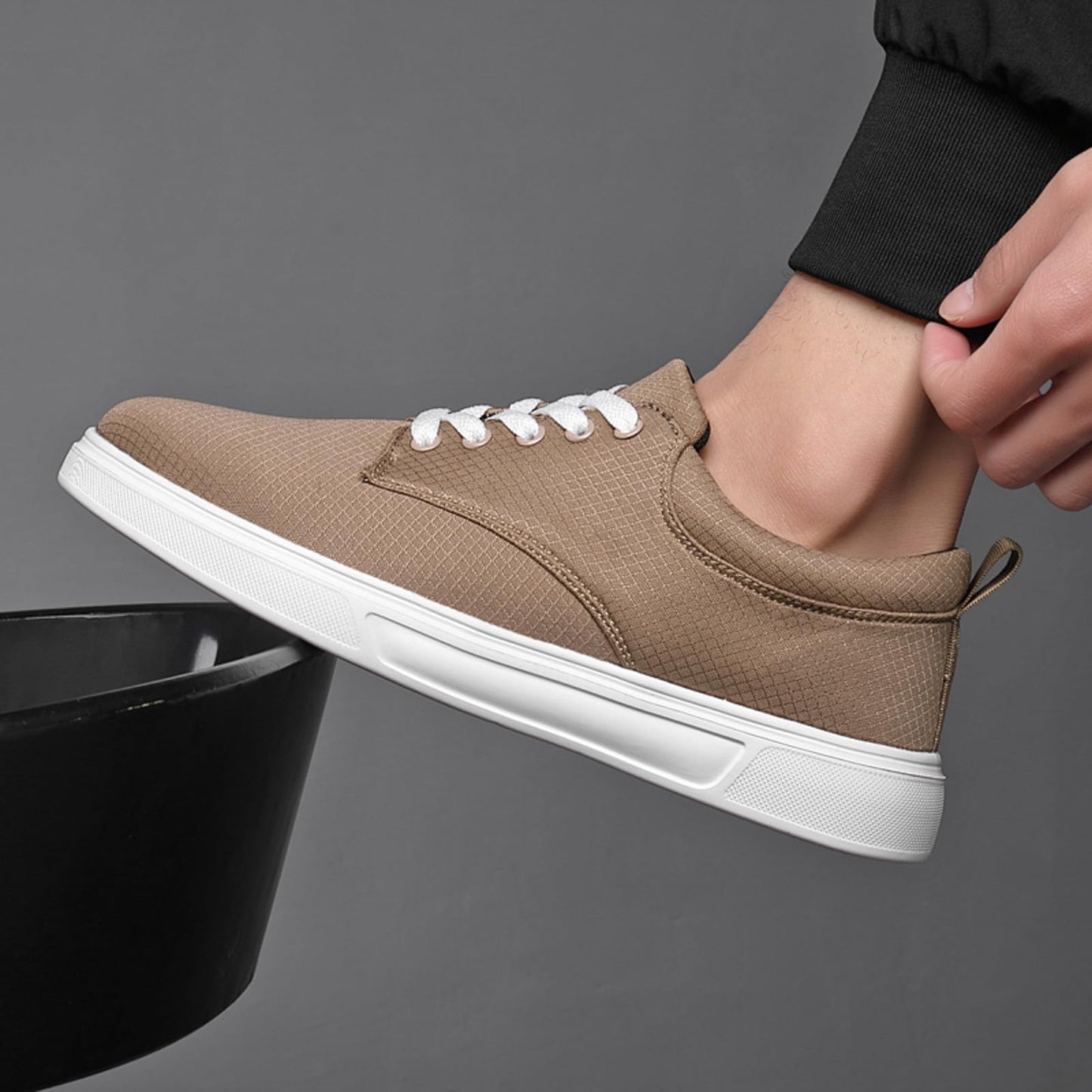 Fulton Textured Sneakers