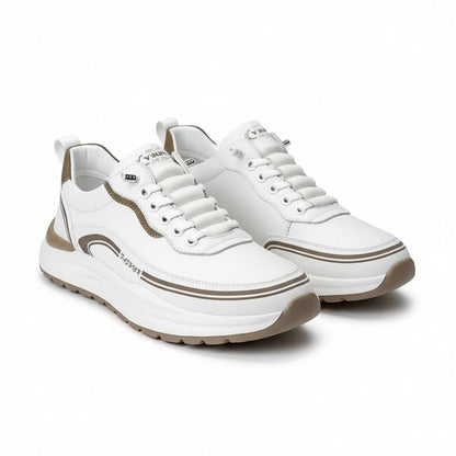 Mason Stripe Leather Sneakers