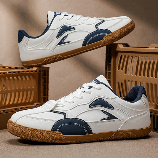 Alton Retro Leather Sneakers