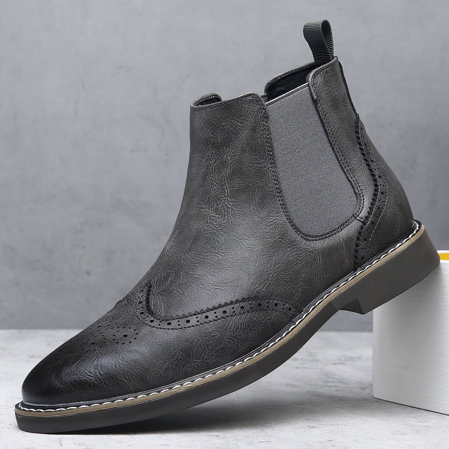 Russell Wingtip Chelsea Boots