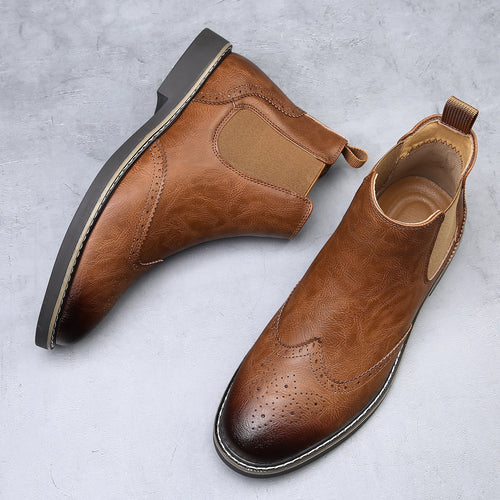 Russell Wingtip Chelsea Boots