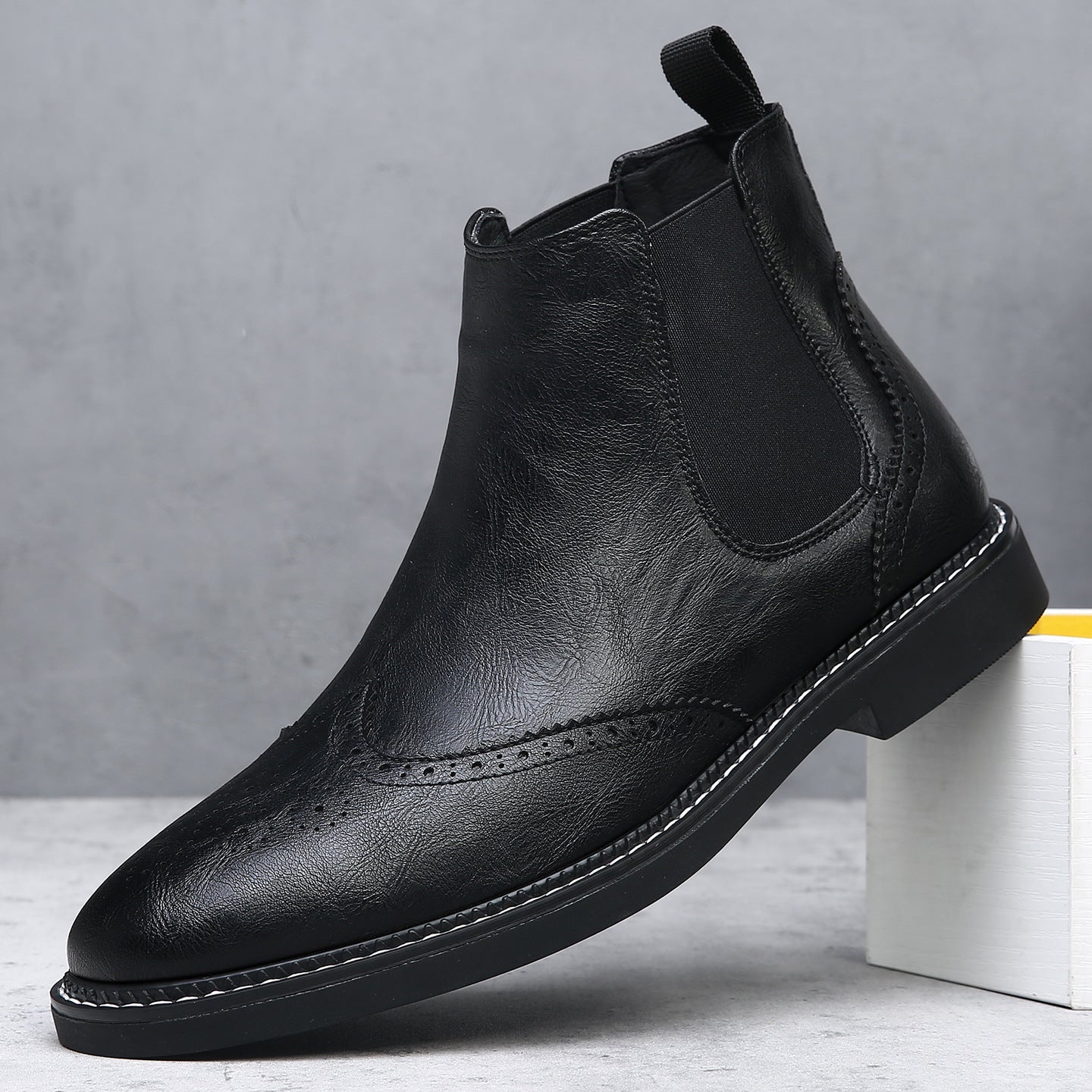 Russell Wingtip Chelsea Boots