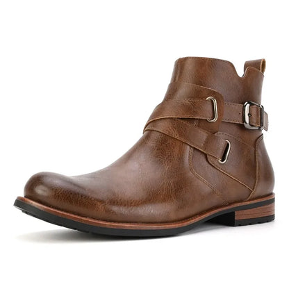 Parker Buckle Strap Boots