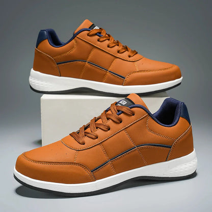 Courtline Leather Sneakers