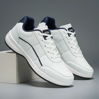 Courtline Leather Sneakers