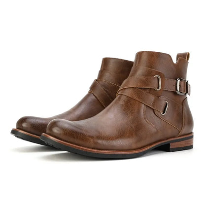 Parker Buckle Strap Boots