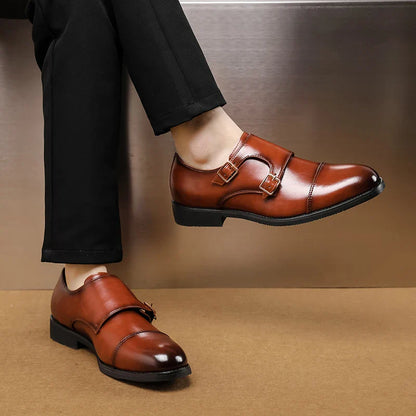Heritage Genuine Leather Monk Strap