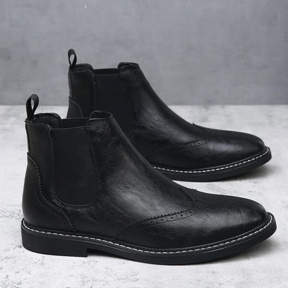 Russell Wingtip Chelsea Boots