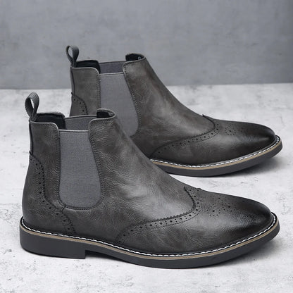 Russell Wingtip Chelsea Boots