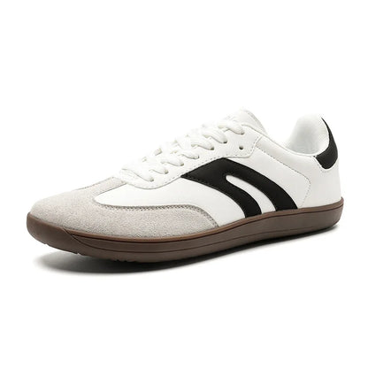 Mason Striped Leather Sneakers